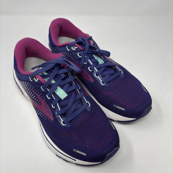 Brooks Adrenaline GTS 22 Stability Running Walking Shoe Purple Women’s Size 9.5B - Picture 1 of 7